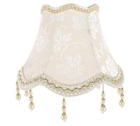 Alipis Abat-jour Vague Vintage à Fleurs - Cache-Lampe Décoratif pour Lampe de Table et Lampadaire