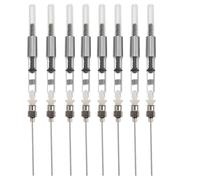 Alipis Absorbeur D'encre pour Stylo Plume Rechargeable Lot de 8 Pièces en Acier Inoxydable et Plastique Outil Pratique pour Étudiants en Fournitures Scolaires