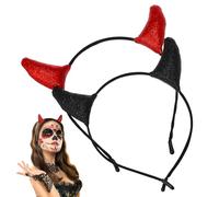 Alipis Accessoire Costume Serrage-Tête Corne Halloween 165 X 14 CM Solide en Plastique pour Fête Mascarade et Cosplay Mixte