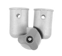 Alipis Adaptateur D’Angle pour Manche Télescopique 25Mm en Aluminium Articulation de Rechange pour Balai et Raclette Accessoire de Nettoyage Multi-Usage pour Maison et Bureau