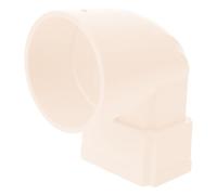 Alipis Adaptateur de Descente de Gouttière Carré à Rond Raccord de Tuyau d'Eau de Pluie en PVC Protection pour Drainage des Eaux Pluviales Accessoire Gouttière pour Maison et Villa