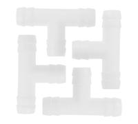 Alipis Adaptateur de Drainage à Trois Voies pour Climatiseur Lot de 4 Raccords en Plastique Résistants aux Intempéries Connecteur Tuyau de Vidange pour Unité Extérieure Fournitures