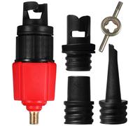 Alipis Adaptateur de Valve Pompe Gonflable Résistant Chaleur pour Kayak et Planche à Pagaie Conversion Rapide et Étanchéité Compatible avec Matelas et Lits Gonflables