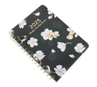 Alipis Agenda avec Calendrier Mensuel Planificateur Quotidien et Semainier Carnet de Notes avec Sangle Portable Organiseur Scolaire pour Étudiants et Professeurs Planification Facile et