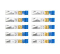Alipis Aiguilles pour Machine à Coudre Outils de Couture Professionnels Lot de 30 Multifonctions Anti-saut Boîte de Rangement en Plastique Adaptées aux Tissus Élastiques