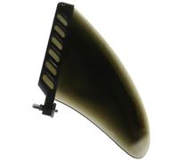Alipis Aileron de Surf Soft Fish Tail Fin avec Séparateur Eau Amovible pour Planche Paddle et Sup Améliore Propulsion et Contrôle Noir