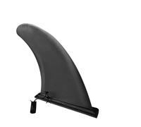 Alipis Aileron Noir pour Planche de Surf Gonflable Sup 18 X 32 X 215 CM Palet D’Eau Amovible en Nylon et Plastique Accessoire de Surf Léger pour Stabilité et Performance Nautique