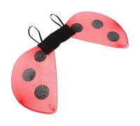 Alipis Ailes De Coccinelle pour Enfants : Costumes De Coccinelle pour Filles, Costume d'halloween pour Femmes, Accessoires Animaux pour Représentations sur Scène Et Événements De