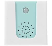 Alipis Alarme de Rappel pour Porte et Fenêtres Message Vocal, Dispositif de Sécurité Domestique, 1 Unité Classique Bleu Clair, Alimentation par 3 Piles, Adhésif Double-face, pour Éviter