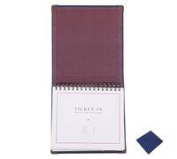 Alipis Album de 33 Pages Bleu Foncé de Cinéma, Train et Concert, Carnet de Feuilles Transparentes, Organisateur de Souvenirs de Voyage Compact et Léger