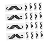 Alipis Autocollants de Barbe 100 Pcs Taille Petite en Polypropylène, Protège-barbe Auto-adhésif pour Épilation du Nez, Accessoire Moustache pour Hommes, Épilation Précise et Nettoyage