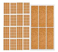 Alipis Autocollants Étiquettes en Liège Résistants à L’Huile L’Eau Petits et Grands Formats Autocollants Alimentaires ’Écriture Cuisine Rangement et Congélateur