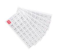 Alipis Autocollants pour Calendrier Annuel 365 Jours 60 Pièces Autocollants pour Agenda et Planning Étiquettes Adhésives Décoratives pour Carnet et Manuel de Planification 12 Feuilles