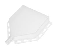 Alipis Bac à Eau Blanc en Plastique pour Climatiseur Trou Précis de 1,5 Cm, Plateau de Protection pour Prévenir les Blocages, Accessoire de Récupération D'eau