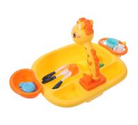 Alipis Baignoire Automatique pour Perroquet, Plastique Orange, Oiseaux