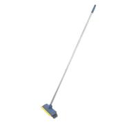 Alipis Balai à Poils Durs et Manche Long pour Sols et Carrelages Brosse de Nettoyage Polyvalente pour Cuisine Salle de Bain et WC Brosse Douce pour Joint et Débris Manche Ergonomique