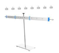 Alipis Balance à Levier Alliage avec Support et Poids Instrument Éducatif Stable pour Physique et Mathématiques Outil Interactif pour Apprentissage Scientifique