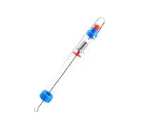 Alipis Balance à Ressort Mécanique Plastique Transparent avec Crochet Suspendu pour Expériences Physiques et Mesures de Force