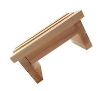 Alipis Banc Enfant 2 Pièces en Banc à l'usure Petit Siège d'apprentissage De Propreté Fauteuil Siège De en Repose-Pieds pour Adultes Banc en