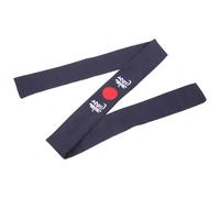 Alipis Bandeau Japonerie Portable en Coton Bleu, Bandeau de Karaté Réutilisable Absorbabilité, Sport ou Cuisiner