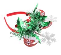 Alipis Bandeau Noël à Rayures Colorées pour Hommes et Femmes Serre-tête Ajustable pour Fête de Noël et Nouvel An Accessoire Cheveux Festif pour Décoration de Soirée