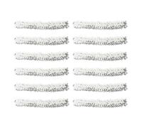 Alipis Bandeaux à Paillettes Argentées Serrage-tête Élastique Confortable et Élégant Lot de 12 pour Femmes Accessoires Cheveux pour Prendre des Photos