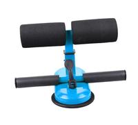 Alipis Barre de Fitness avec Double Ventouse Appareil Entraînement Abdominal Niveaux Antidérapant pour Exercices à Domicile sur Surface Lisse