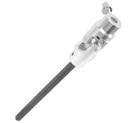 Alipis Barre de Liaison Métal pour Pédale Double de Batterie Accessoire Antirouille pour Kit de Tambour Remplacement Facile pour Tringlerie de Pédale Double