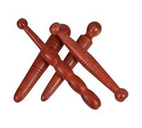 Alipis Bâtonnets de Massage des Pieds pour Relaxation en Bois Bords Lisses 4pcs et Amélioration Circulation Sanguine Jambes