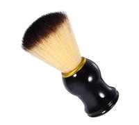 Alipis Blaireau De Rasage en Bois Et Nylon Petite Taille Exfoliant pour Hommes Barbe Et Moustache Voyage