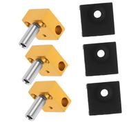 Alipis Bloc Chauffant Aluminium pour Hotend Imprimante avec Manchon Silicone Isolant Compatible Ender Accessoires Extrudeuse Imprimante Améliore Précision et Performance Impression