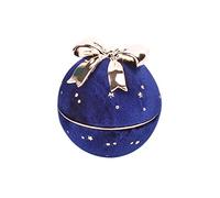 Alipis Boîte à Bijoux Femme Côtelé Forme Boule Écrin Cadeau Décoratif Pour Mariage Banquet Fête Boîte à Bagues