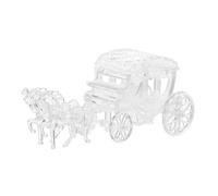Alipis Boîte à Bonbons Forme De Carrosse Royal Conteneur De Bonbons Transparent Pour Mariage Et Fêtes Élégant Pour Et Souvenirs