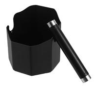 Alipis Boîte à Café Expresso Acier Inoxydable avec Barre de Frappe Intégrée Compacte et Collecteur de Marc pour Usage Domestique et Professionnel Accessoire Pratique pour Machine à Café