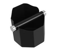 Alipis Boîte à Marc de Café Acier Inoxydable Compacte pour Espresso Portable et Facile à Nettoyer Gestion des Déchets de Café à Récipient