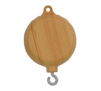 Alipis Boîte à Musique Suspendue pour Lit Bébé Électrique 35 Mélodies Bois Naturel Berceau Musical Apaisant Jouet Interactif pour -né Présent Naissance