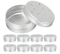 Alipis Boîte À Odeur pour Dressage De Chiens en Aluminium avec Couvercle À Trous Mallette Ronde De Formation Olfactive pour Chiens Accessoire D'Entraînement À La Recherche pour Animaux