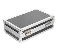 Alipis Boîte à Outils en Alliage d'Aluminium 11X18X58 CM Mallette Portable Verrouillable Petite Caisse Multifonction pour Rangement Outils Maison Bureau et Voyage