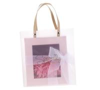 Alipis Boîte De Cotillons Fenêtre Transparente Coffret Élégant Pour Événements Accessoires Ruban Carte
