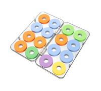 Alipis Boîte de Rangement EVA pour Bobines de Multicolores Organisateur de Ligne Résistant et Protecteur pour Matériel de Coffret de Protection Bobine pour Pêcheur