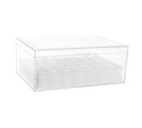 Alipis Boîte de Rangement Médicale Transparente Couvercle Organisateur de Fournitures Médicales Plastique Protection Lumière pour Médicaments Injections pour Urgences Stockage Sécurisé