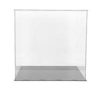 Alipis Boîte de Rangement Transparente en Acrylique 265 X 265 X 255 CM pour Ballons de Football Basketball et Volley-Ball Vitrine Anti-Poussière Robuste pour Collection et Stockage