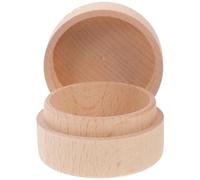 Alipis Boîte de Souvenir Portable Design Facile à Utiliser, Capacité Extra-large Boîte à Dents de Lait en Bois Marron pour Bébé et Garçon et Filles pour Anniversaire ou Nouvel An