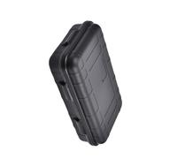 Alipis Boîte de Survie Polyvalente Étanche et Antichoc Grosse Taille Boîte à Outils d'urgence en PP Noir Mallette Extérieure Résistante pour Randonnée Camping et Aventure en Plein Air