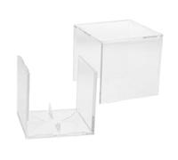 Alipis Boîte Exposition Acrylique Transparente pour Baseball et Tennis Support Compact et Pratique pour Collection et Protection des Balles
