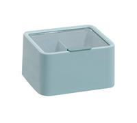 Alipis Boite Rangement Boite de Rangement Carton Rangement Boã®Tes de Stockage Rangement Boite bidon de Stockage Distributeur étui à Cotons Porte-Cotons hp88 Blue