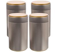 Alipis Boîtes À Café À 4 Pièces Avec Couvercles Hermétiques À En Petit Pot De Stockage De Organisateur De Sachets De Bonbons Café Porte-Récipient Alimentaire Pots De Rangement De Cuisine