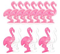 Alipis Boîtes à Dragées en Plastique Forme Flamant Rose, 10pcs, Décorations D'été pour Fêtes Hawaïennes, Boîtes Présents Mignonnes pour Rangement de Biscuits