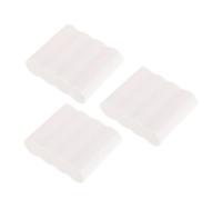 Alipis Boîtier de Protection pour Piles AA 4 Compartiments Étanche et Résistant aux Chocs Lot de 3 Organiseur Portable pour Camping-Car Voyages et Rangement Domestique