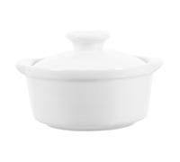 Alipis Bol Céramique Avec Couvercle Et Anses Bol à Soupe Hermétique Et Polyvalent Pour Soupes Riz Et Desserts Stable Et Pratique Porcelaine Lisse